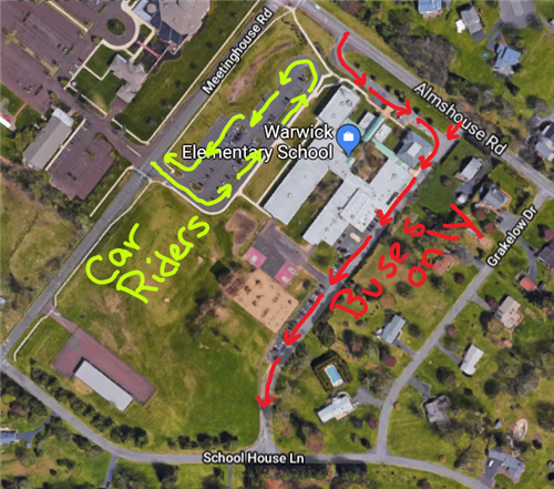 Arrival/Dismissal Map 